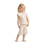 Beautiful Blooms Pajamas for Little Girls