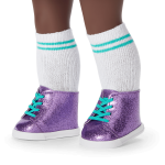 Truly Me™ #127 Doll & Dance All Day Set with curly dark-brown hair