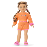 Lila's™ Gymnastics Practice Outfit for 18-inch Dolls (Girl of the Year™ 2024)