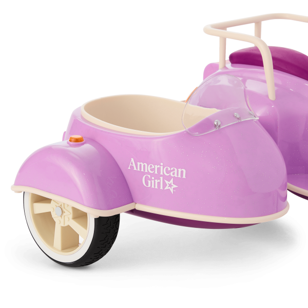 Hit the Road Scooter & Sidecar for 18-inch Dolls