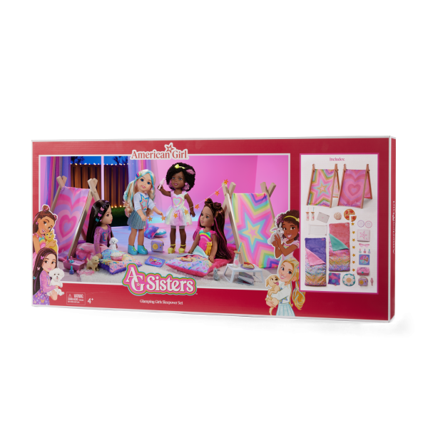 AG Sisters™ Glamping Girls Sleepover Set