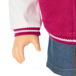 Truly Me™ 18-inch Doll #115 with curly blonde hair