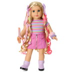 Long Hair Looks™ by Truly Me™ 18-inch Doll #133 & hair accessories