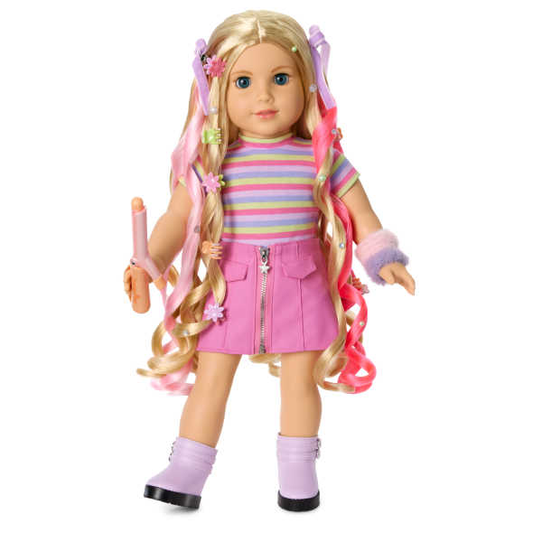 Long Hair Looks™ by Truly Me™ 18-inch Doll #133 & hair accessories