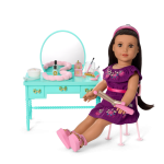 Raquel's™ Vintage Vanity for 18-inch Dolls (Girl of the Year™ 2026)