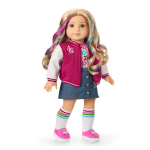 Truly Me™ 18-inch Doll #110 with wavy blonde hair