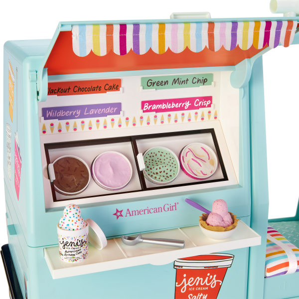 American Girl® x Jeni's Full of Flavor Ice Cream Truck for 18-inch Dolls