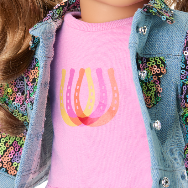 Lila's™ Horseback Riding Outfit for 18-inch Dolls (Girl of the Year™ 2024)