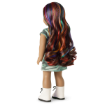 Truly Me™ 18-inch Doll #120 with wavy dark-brown hair