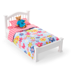 Isabel's™ Bed & Floral Dreams Bedding Set for 18-inch Dolls (Historical Characters)