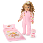 Courtney's™ Strawberry Shortcake™ Sleeping Bag Set for 18-inch Dolls (Historical Characters)