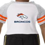 American Girl® x NFL Denver Broncos Fan Tee for 18-inch Dolls