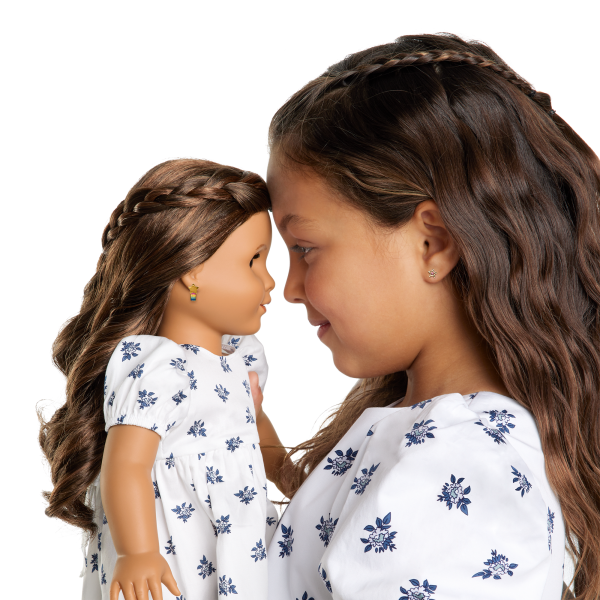 American Girl® x Stephanie Gottlieb Golden Glow Earring Set for 18-inch Dolls