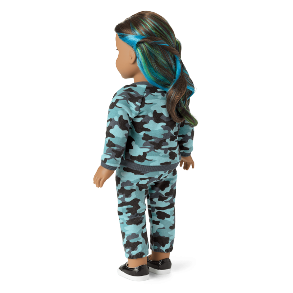 Truly Me™ Doll #89 in Cool Camo + Chic & Stylish Accessories