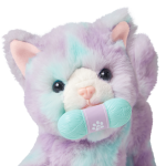 Purrpley Pink Kitty Cat for 18-inch Dolls