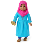 Eid al-Fitr Celebration Outfit for 18-inch Dolls