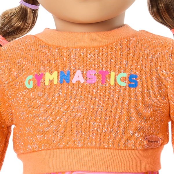 Lila's™ Gymnastics Practice Outfit for 18-inch Dolls (Girl of the Year™ 2024)