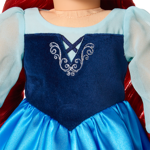 American Girl® Disney Princess Ariel Day Dress. Flounder & Accessories for 18-inch Dolls