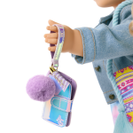 Purple Pom Phone & Accessories for 18-inch Dolls