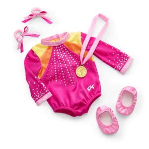 Lila's™ Gymnastics Competition Outfit for 18-inch Dolls (Girl of the Year™ 2024)