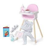 Little Bitty Baby™ Layette & High Chair Set for 7.75-inch Dolls