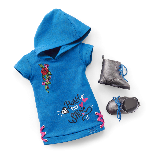 Truly Me™ Doll #90 in Skater Dress + Chic & Stylish Accessories