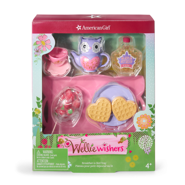 Breakfast in Bed Tray for WellieWishers™ Dolls