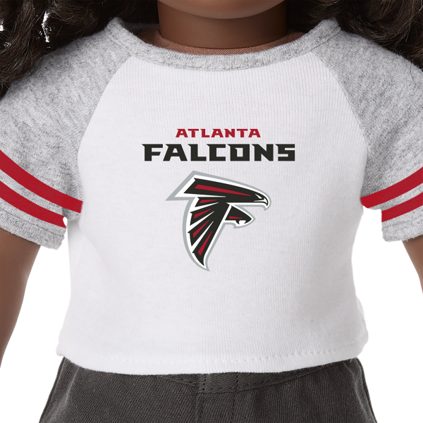 American Girl® x NFL Atlanta Falcons Fan Tee for 18-inch Dolls