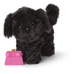 Shi-Poo Sweetie Dog for 18-inch Dolls & Fancy Pet Fashion Accessories