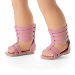 Truly Me™ 18-inch Doll #126 with long wavy brown hair