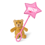 Hugs and Well Wishes Balloon & Bear for WellieWishers™ & Bitty Baby® Dolls