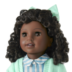 Claudie Wells™ 18-inch Doll. Book. Accessories & Scooter (Historical Characters)