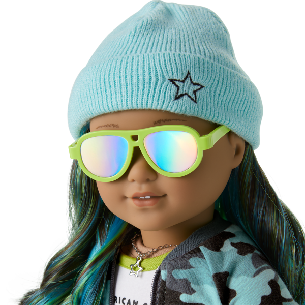 Truly Me™ Doll #89 in Cool Camo + Chic & Stylish Accessories