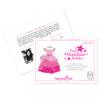 American Girl® 2024 Pink Stardust Holiday Collector Doll