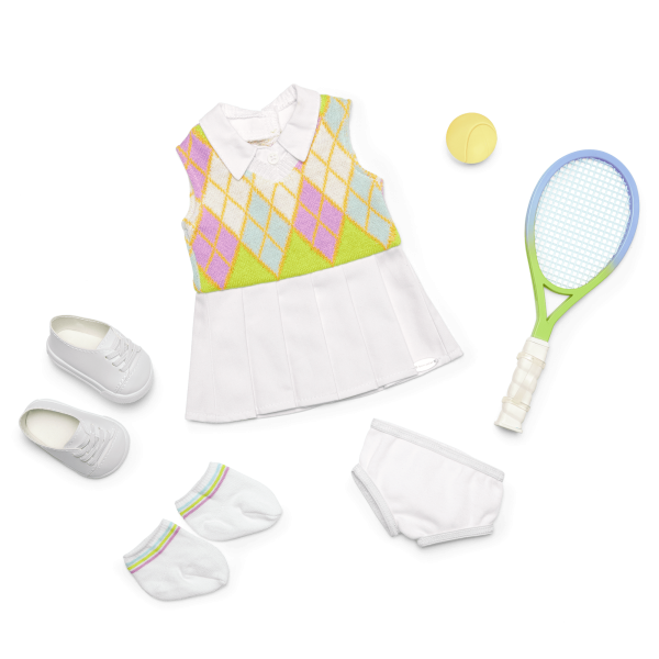 '90s Twins Isabel's™ Tennis Gift Set (Historical Characters)