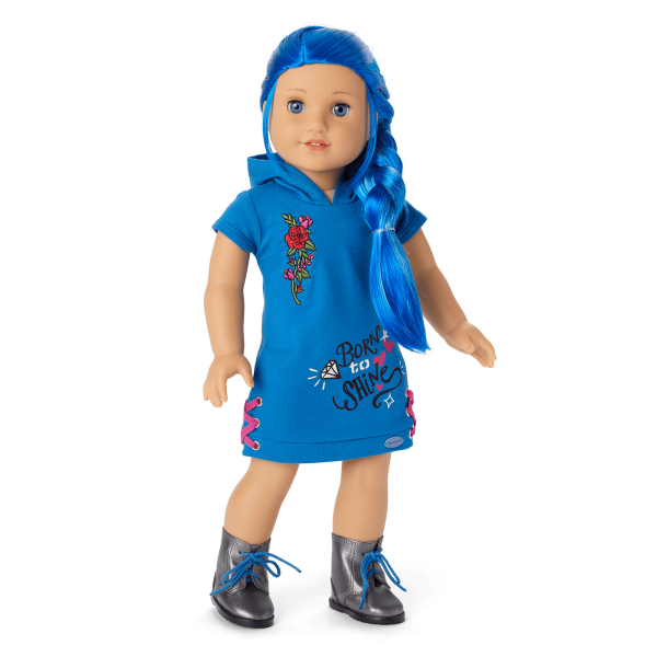 Truly Me™ Doll #90 in Skater Dress + Chic & Stylish Accessories