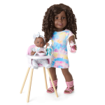 Little Bitty Baby™ Layette & High Chair Set for 7.75-inch Dolls