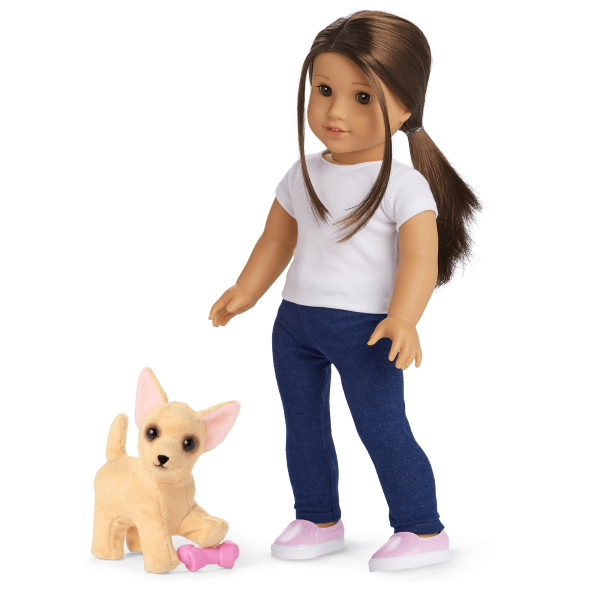 Barker Posey™ Dog for 18-inch Dolls & Fancy Pet Fashion Accessories