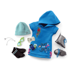 Truly Me™ Doll #90 in Skater Dress + Chic & Stylish Accessories