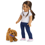 Daffodil Doodle™ Dog for 18-inch Dolls & Fancy Pet Fashion Accessories