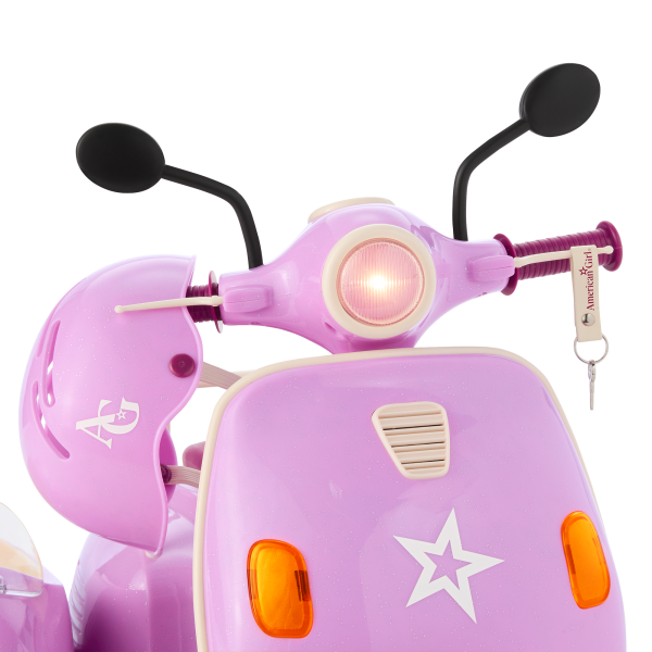 Hit the Road Scooter & Sidecar for 18-inch Dolls