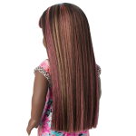 Truly Me™ 18-inch Doll #109 with straight dark-brown hair with bangs