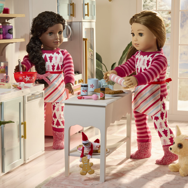 American Girl® x Hanna Andersson Holiday Treetops Pajamas for 18-inch Dolls