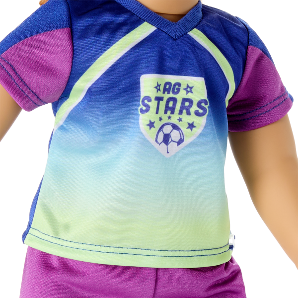 Game Day Soccer Uniform for 18-inch Dolls