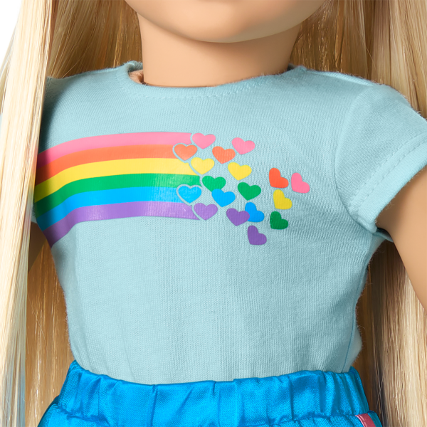 Julie's™ Summer Skating Outfit for 18-inch Dolls (Historical Characters)