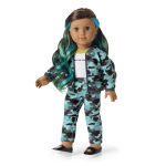 Truly Me™ 18-inch Doll #89 with wavy dark-brown hair