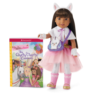 Ashlyn™ Doll. Book & Magical Llamacorn Accessories