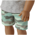 Truly Me™ 18-inch Doll #113 with curly dark-brown hair