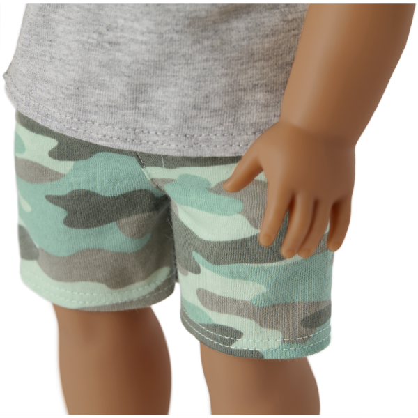 Truly Me™ 18-inch Doll #113 with curly dark-brown hair