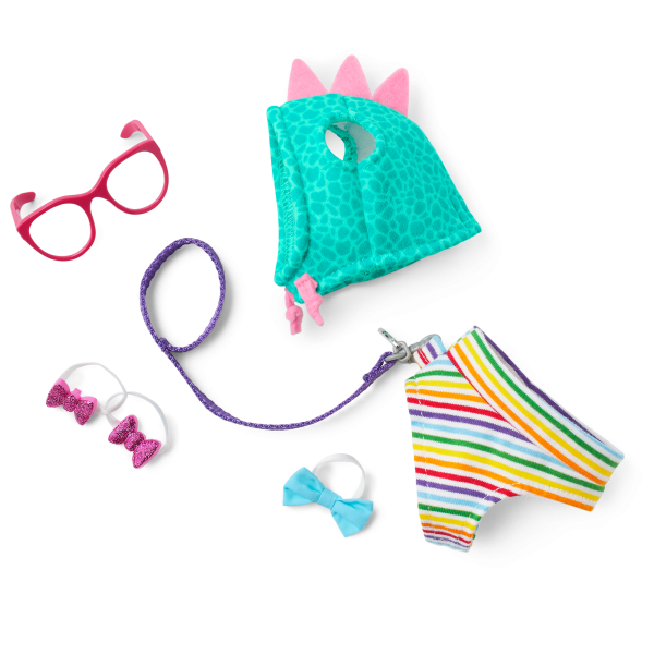 Shi-Poo Sweetie Dog for 18-inch Dolls & Fancy Pet Fashion Accessories